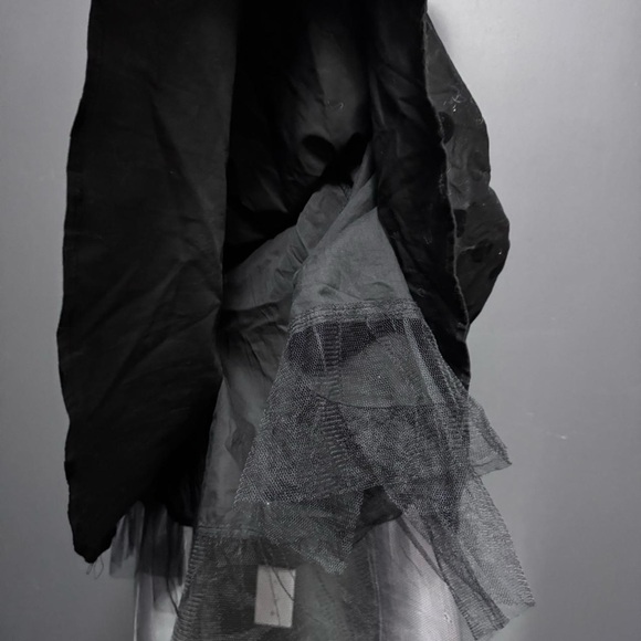 Hearts & Roses Y2K Black Polka Dot Dress - Picture 5 of 7